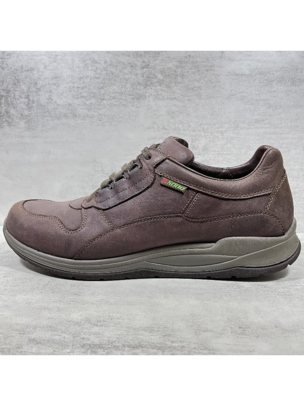 Sano By Mephisto Leather Comfort Walking Shoes - Men's Size 11 - Brown